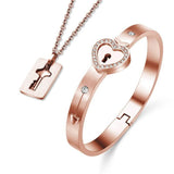 Bracelet Couple <br> Amour Éternel (Acier)