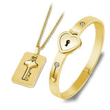 Bracelet Couple <br> Amour Éternel (Acier)