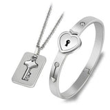 Bracelet Couple <br> Amour Éternel (Acier)