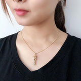 Collier Couple <br> Pendentif Original (Acier)
