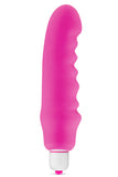 Vibromasseur masseur rose waterproof silicone