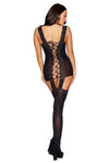 Dreamgirl : bodystocking guepîere dentelle moderne