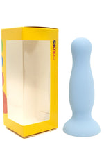 Grossiste plug anal ventouse bleu pastel douillet