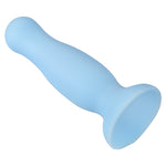 Grossiste plug anal ventouse bleu pastel douillet