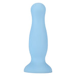 Grossiste plug anal ventouse bleu pastel douillet