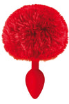 Plug anal pompon rouge - CC5700910030