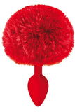 Plug anal pompon rouge - CC5700910030