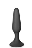 Plug anal noir 11.5cm avec ventouse - CC5700401010