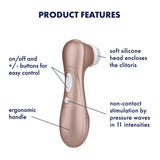 Stimulateur de clitoris Pro 2 Satisfyer - CC597113