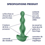 Plug anal vibrant vert Lolli plug 2 Satisfyer - CC5972720020