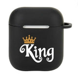 coques king et queen airpods couple