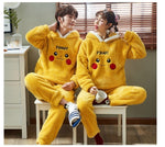 pyjama de couple pikachu pokemon