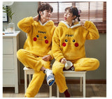 pyjama de couple pikachu pokemon