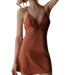 sexy lingerie rouge corail pour femme