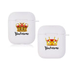 coques airpods couple personalisable