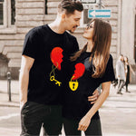 T-Shirts Couple Clé et Cadenas