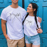 T-Shirts Couple Promesse