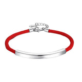 Bracelet Couple <br> Point Commun (Cordon)