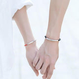 bracelet en argent commun pour couple
