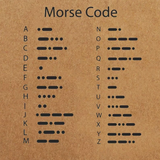 code morse alphabet