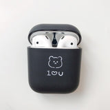coques pour airpods couple i love you