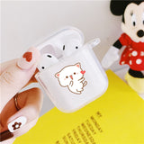 coques assortis airpods couple pas cher