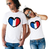 t-shirt couple france