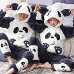 pyjama panda couple