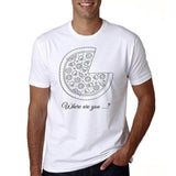 les 2 T-Shirts Couple <br> Pizza