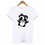 t-shirt couple famille panda